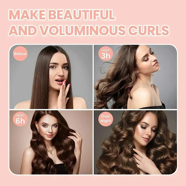 Heatless Curl Rod Headband Set