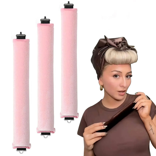 Heatless Curl Rod Headband Set